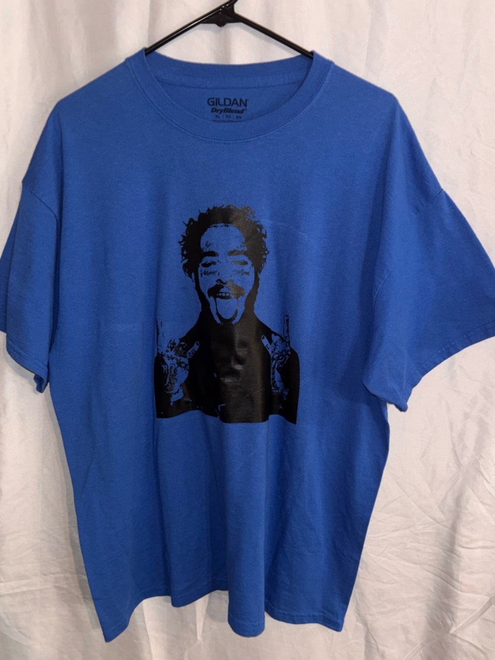 Post Malone Blue Short Sleeve Tee